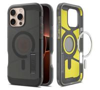 Spigen Cover per iPhone 16 Pro, Tough Armor (AI) MagFit, Compatibile con MagSafe - Frost Black