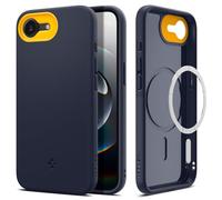 Spigen Cover per iPhone 16e, Nano Pop MagFit, Accessori Telefono Compatibile con MagSafe - Blueberry Navy