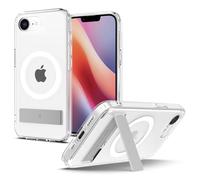 Spigen Cover per iPhone 16e, Ultra Hybrid S MagFit, Compatibile con MagSafe - Clear White