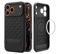 Spigen Cover per iPhone 17 Pro Max, Parallax S MagFit, Compatibile con MagSafe - Nero Opaco