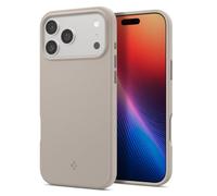 Spigen Cover per iPhone 17 Pro Max, Silicone Fit MagFit, Compatibile con MagSafe - Stone