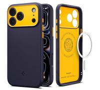 Spigen Cover per iPhone 17 Pro, Nano Pop MagFit, Compatibile con MagSafe - Blueberry Navy