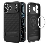 Spigen Cover per iPhone 17 Pro, Parallax S MagFit, Compatibile con MagSafe - Nero Opaco