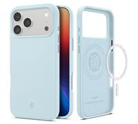Spigen Cover per iPhone 17 Pro, Silicone Fit MagFit, Compatibile con MagSafe - Tenue Blu