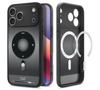 Spigen Cover per iPhone 17 Pro, Ultra Hybrid MagFit, Compatibile con MagSafe - Nero Classico