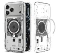Spigen Cover per iPhone 17 Pro, Ultra Hybrid MagFit, Compatibile con MagSafe [Tecnologia DuraClear] - Neo One