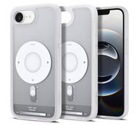 Spigen Cover per iPhone 17e / iPhone 16e, Ultra Hybrid MagFit, Compatibile con Accessori MagSafe - Argento Classico