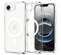 Spigen Cover per iPhone 17e / iPhone 16e, Ultra Hybrid MagFit, Compatibile con Accessori MagSafe - Clear White