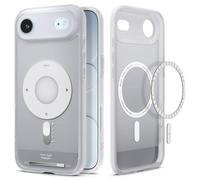 Spigen Cover per iPhone Air, Ultra Hybrid MagFit, Compatibile con MagSafe - Argento Classico