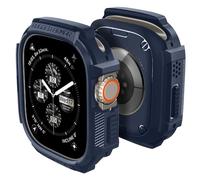 Spigen Cover Rugged Armor Compatibile con Apple Watch Ultra 3 49mm (2025) e Apple Watch Ultra 2/1 - Blu navy