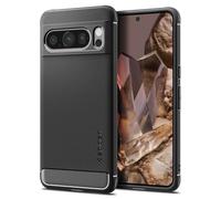 Spigen Cover Rugged Armor Compatibile con Google Pixel 8 Pro - Nero Opaco