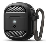 Spigen Cover Rugged Armor Compatibile con Google Pixel Buds 2a (2025) - Nero Opaco