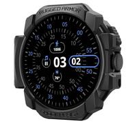 Spigen Cover Rugged Armor Compatibile con Google Pixel Watch 3 45mm - Nero Opaco