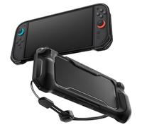 Spigen Cover Rugged Armor Compatibile con Nintendo Switch 2 2025 - Nero Opaco