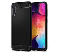 Spigen Cover Rugged Armor Compatibile con Samsung Galaxy A50 - Nero