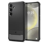 Spigen Cover Rugged Armor Compatibile con Samsung Galaxy S24 - Nero Opaco