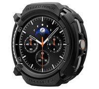 Spigen Cover Rugged Armor Compatibile con Samsung Galaxy Watch 8 Classic 46mm (2025) - Nero Opaco