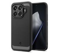 Spigen Cover Rugged Armor Compatibile con Xiaomi 15T Pro - Nero Opaco
