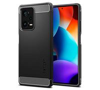 Spigen Cover Rugged Armor Compatibile con Xiaomi Redmi Note 12 Pro Plus 5G - Nero