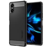 Spigen Cover Rugged Armor Compatibile con Xperia 10 VI - Nero Opaco
