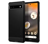 Spigen Cover Rugged Armor – Compatibile con Google Pixel 6a – Nero