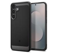 Spigen Cover Rugged Armor Compatibile con Galaxy S25 FE - Nero Opaco