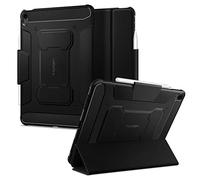 Spigen Cover Rugged Armor Pro per iPad Air 11 pollici&10.9 pollici | Custodia robusta per 8/7/6/5/4 Generazione(2026-2020) con porta Pencil con funzione supporto e auto sleep/wake - Nero