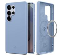 Spigen Cover Silicone Fit MagFit Compatibile con Samsung Galaxy S25 Ultra - Sapphire Blue