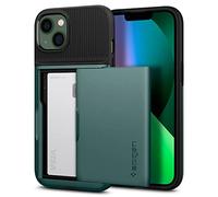 Spigen Cover Slim Armor CS per iPhone 13 | Verde Notte
