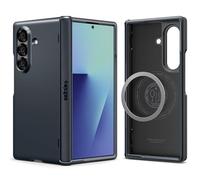 Spigen Cover Slim Armor Pro MagFit Compatibile con Samsung Galaxy Z Fold 7 - Metal Slate