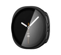 Spigen Cover Thin Fit 360 per Samsung Galaxy Watch 9/8 40mm | Cover leggera in PC con vetro temperato integrato, accesso perfetto ai tasti per modelli 2026/2025 - Nero