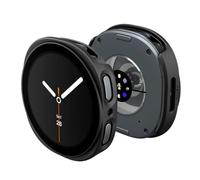 Spigen Cover Thin Fit 360 per Samsung Galaxy Watch 9/8 44mm | Cover leggera in PC con vetro temperato integrato, accesso perfetto ai tasti per modelli 2026/2025 - Nero