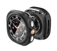 Spigen Cover Thin Fit 360 per Samsung Galaxy Watch Ultra 2 47mm | Cover leggera in PC con vetro temperato integrato, accesso perfetto ai tasti per modelli 2026 - Nero