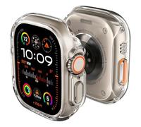 Spigen Cover Thin Fit Compatibile con Apple Watch Ultra 2 49mm e Apple Watch Ultra 49mm -Crystal Clear (Trasparente)
