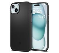 Spigen Cover Thin Fit Compatibile con iPhone 15 - Nero