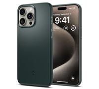 Spigen Cover Thin Fit Compatibile con iPhone 15 Pro Max - Abisso Verde
