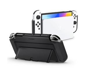 Spigen Cover Thin Fit Compatibile con Nintendo Switch OLED - Nero