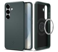 Spigen Cover Thin Fit MagFit Compatibile con Samsung Galaxy S25 - Abisso Verde