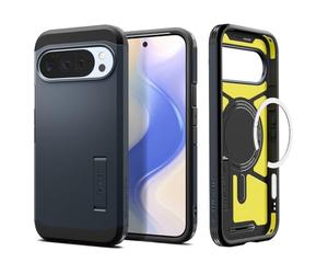 Spigen Cover Tough Armor (AI) MagFit Compatibile con Google Pixel 10 Pro XL, Supporto MagSafe e Pixelsnap- Metal Slate