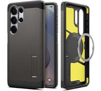 Spigen Cover Tough Armor (AI) MagFit Compatibile con Samsung Galaxy S25 Ultra - Grigio
