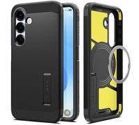 Spigen Cover Tough Armor (AI) MagFit per Samsung Samsung Galaxy S25 Plus | Compatibile con MagSafe, Nero