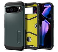 Spigen Cover Tough Armor Compatibile con Pixel 9 Pro XL - Abisso Verde