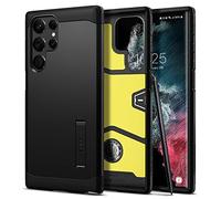 Spigen Cover Tough Armor Compatibile con Samsung Galaxy S22 Ultra 5G - Nero