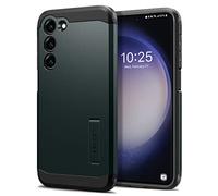 Spigen Cover Tough Armor Compatibile con Samsung Galaxy S23 Plus - Verde Abisso
