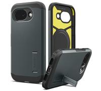 Spigen Cover Tough Armor MagFit Compatibile con Google Pixel 10a - Abisso Verde