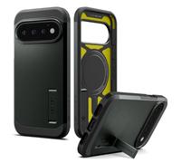 Spigen Cover Tough Armor MagFit per Google Pixel 11 Pro | Compatibile con Pixelsnap e MagSafe, Abisso Verde