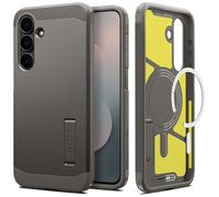 Spigen Cover per Galaxy S25 FE, Tough Armor MagFit, Compatibile con MagSafe - Grigio