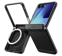 Spigen Cover Tough Armor Pro MagFit Compatibile con Samsung Galaxy Z Flip 7 - Nero