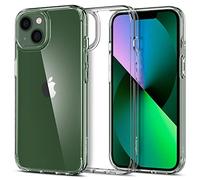 Spigen Cover Ultra Hybrid Compatibile con iPhone 13, Custodia Anti-Ingiallimento - Trasparente