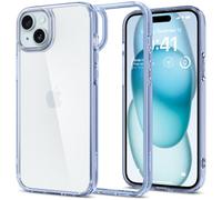Spigen Cover Ultra Hybrid Compatibile con iPhone 15 Plus - Cristallo Celeste